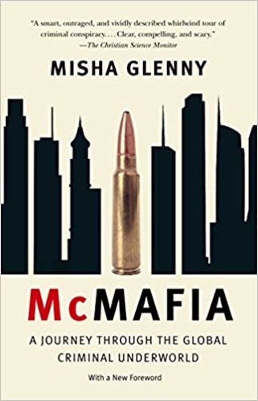 Book cover for "McMafia" by Misha Glenny