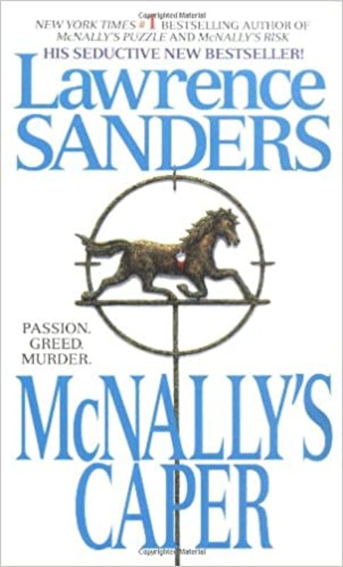 Book cover for "McNally's Caper" by Lawrence Sanders