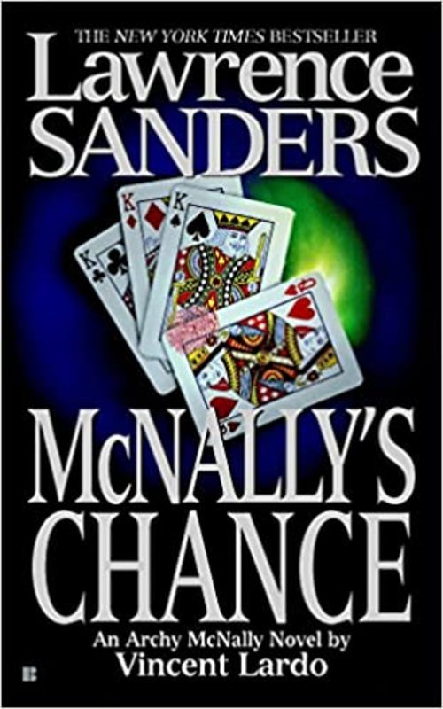 Book cover for "McNally's Chance" by Lawrence Sanders