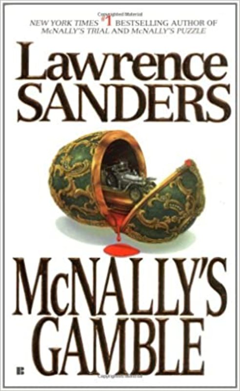 Book cover for "McNally's Gamble" by Lawrence Sanders