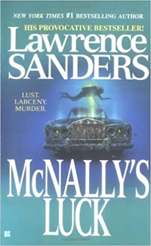 Book cover for "McNally's Luck" by Lawrence Sanders