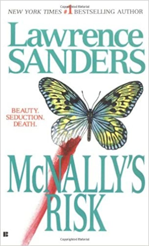 Book cover for "McNally's Risk" by Lawrence Sanders