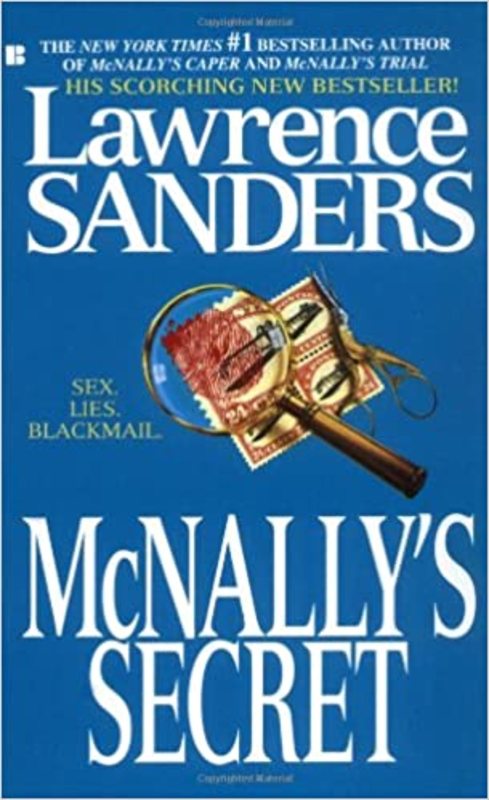 Book cover for "McNally's Secret" by Lawrence Sanders