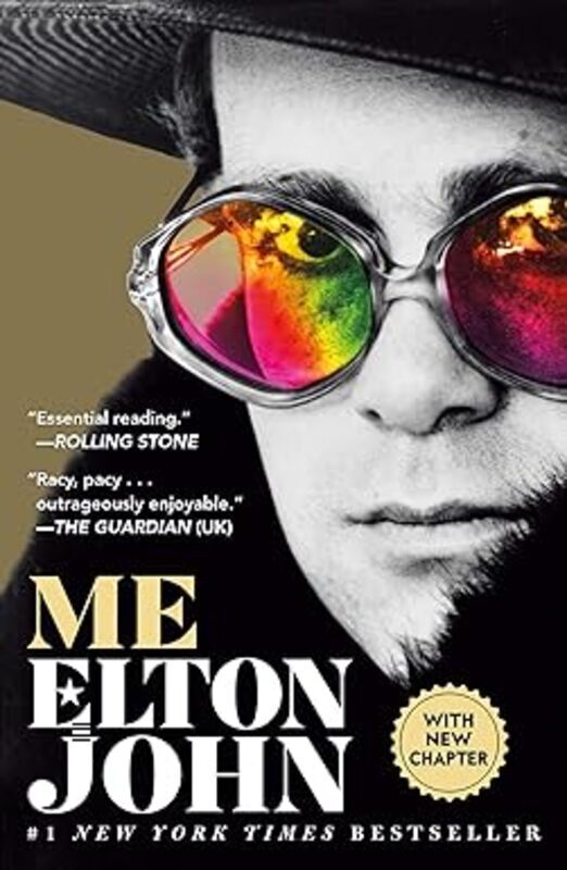 Book cover for "Me" by Elton John