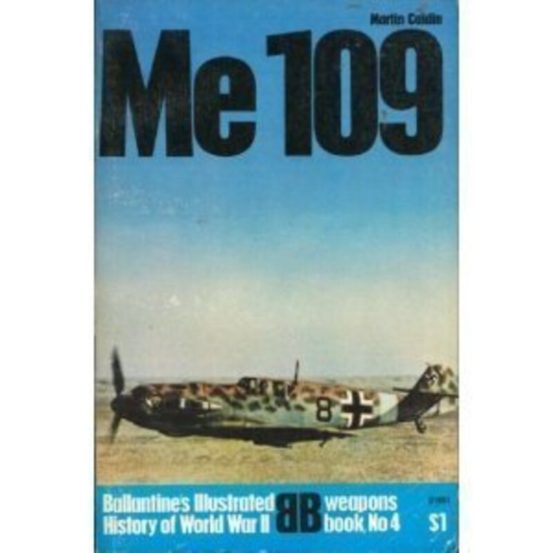 Book cover for "Me109 4" by Martin Caidin