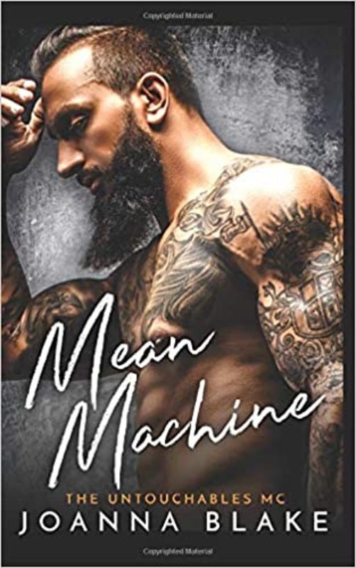 Book cover for "Mean Machine" by Joanna Blake
