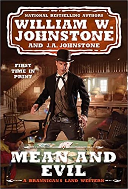 Book cover for "Mean and Evil" by J A Johnstone