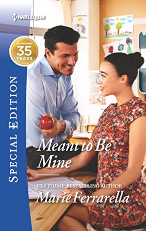 Book cover for "Meant to Be Mine" by Marie Ferrarella