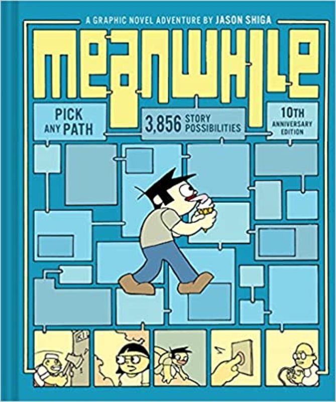 Book cover for "Meanwhile" by Jason Shiga