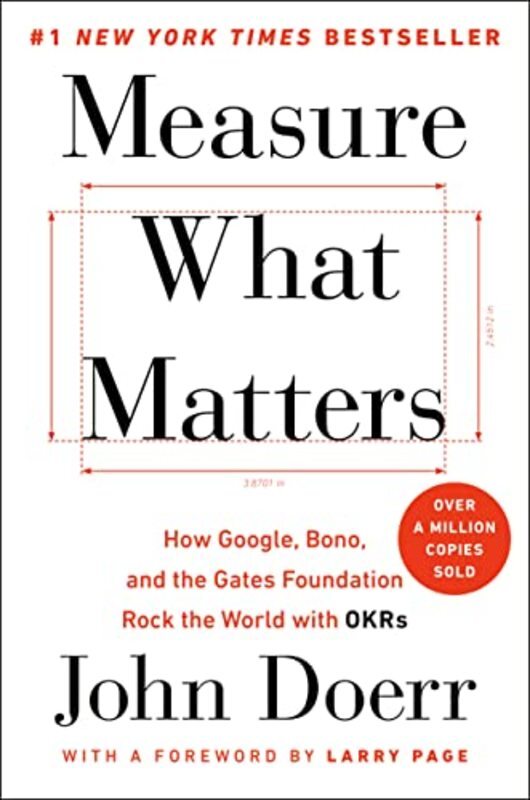 Book cover for "Measure What Matters"