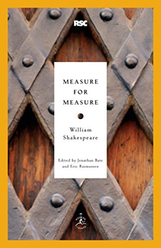 Book cover for "Measure for Measure" by William Shakespeare