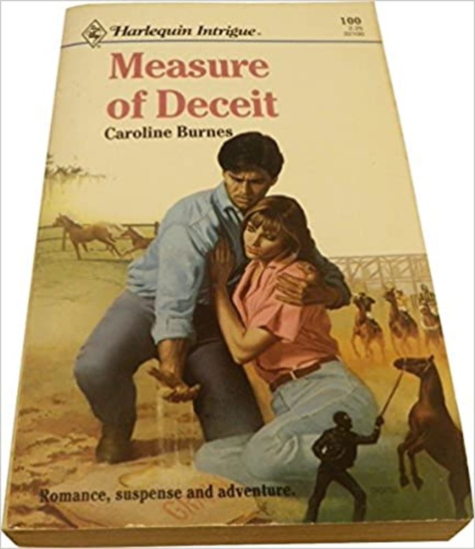 Book cover for "Measure of Deceit" by Carolyn Haines