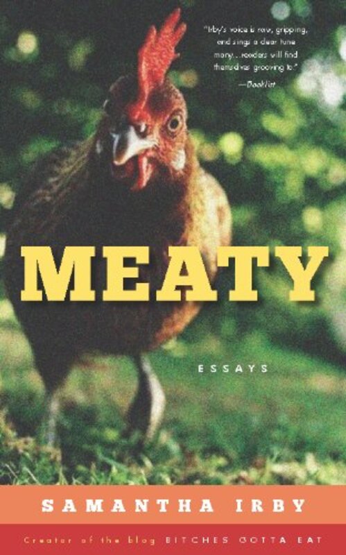 Book cover for "Meaty" by Samantha Irby