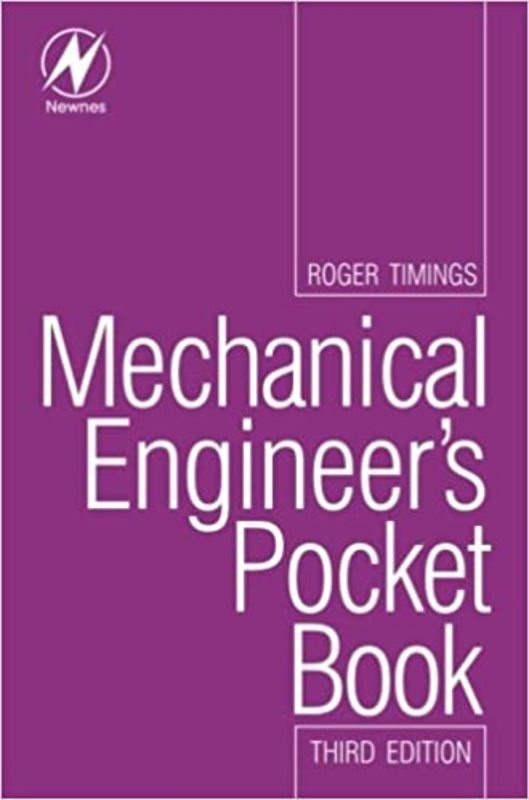 Book cover for "Mechanical Engineer's Pocket Book" by Roger Timings