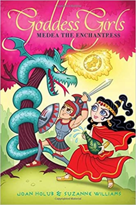 Book cover for "Medea the Enchantress" by Suzanne Williams