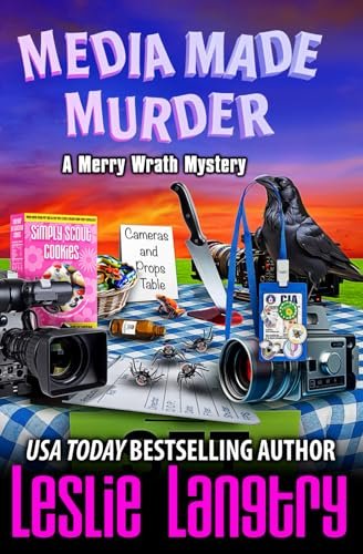 Book cover for "Media Made Murder" by Leslie Langtry