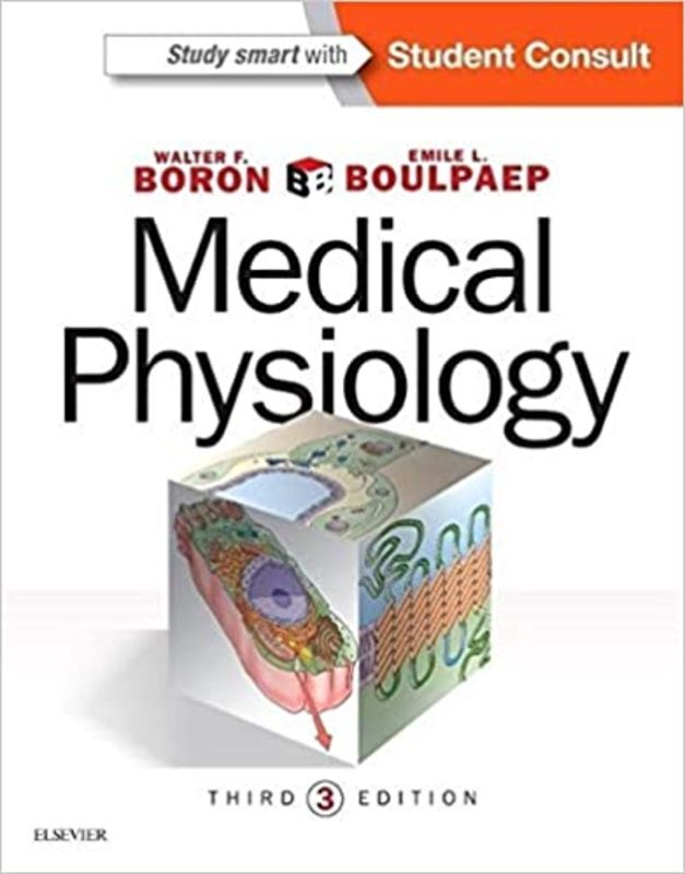 Book cover for "Medical Physiology" by Walter F. Boron MD PhD