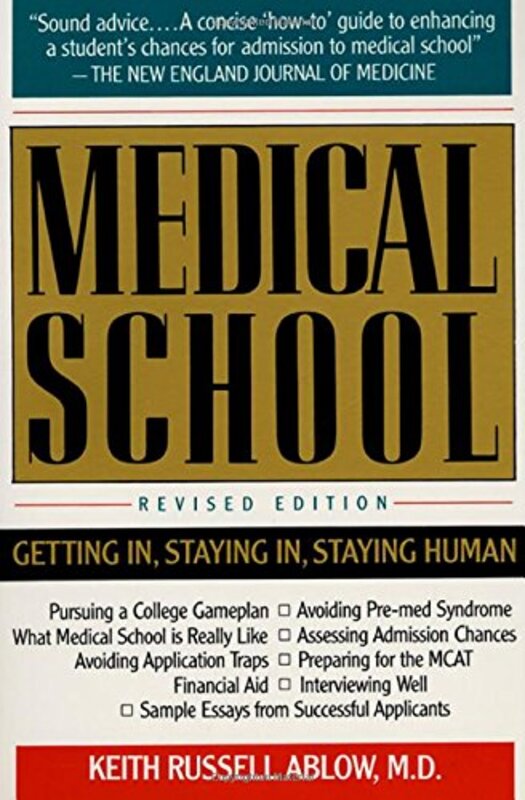 Book cover for "Medical School" by Keith Ablow