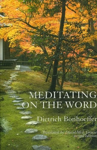 Book cover for "Meditating on the Word" by Dietrich Bonhoeffer