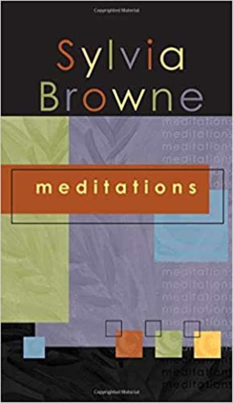 Book cover for "Meditations" by Sylvia Browne