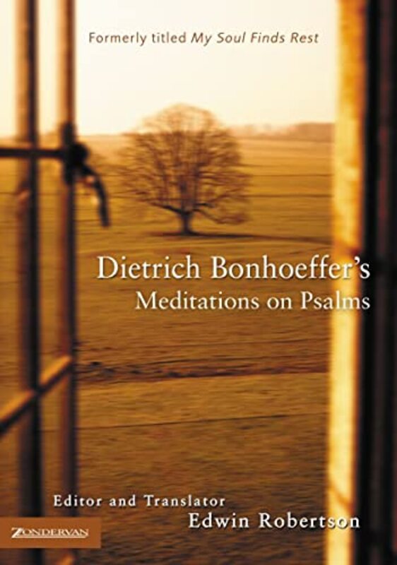 Book cover for "Meditations on Psalms" by Dietrich Bonhoeffer