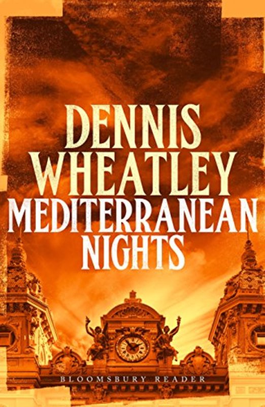 Book cover for "Mediterranean Nights" by Dennis Wheatley