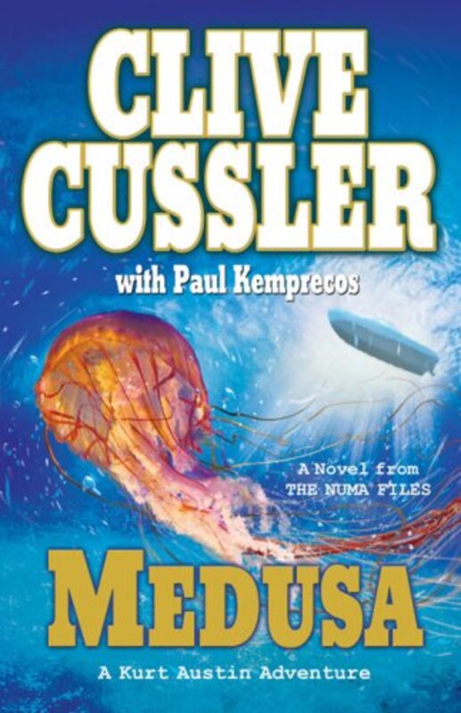 Book cover for "Medusa" by Clive Cussler