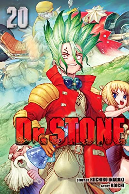 Dr. Stone Manga book cover