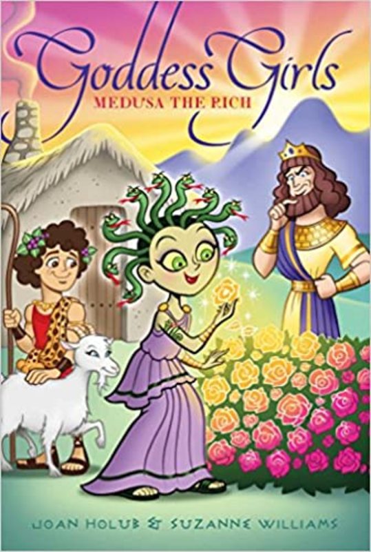 Book cover for "Medusa the Rich" by Suzanne Williams