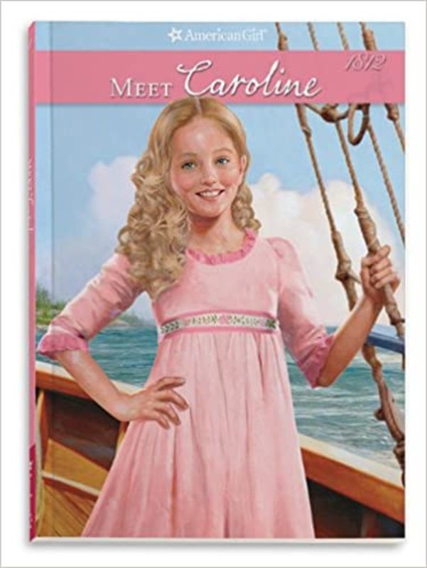 Book cover for "Meet Caroline" by Kathleen Ernst