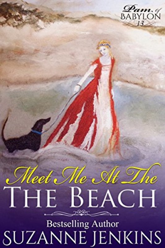 Book cover for "Meet Me at the Beach" by Suzanne Jenkins