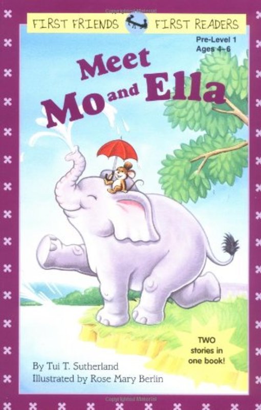 Book cover for "Meet Mo and Ella" by Tui T Sutherland
