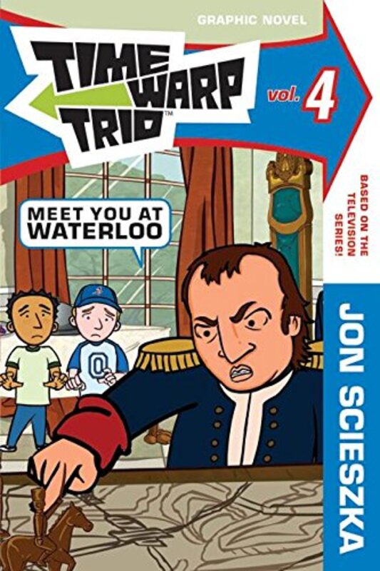 Book cover for "Meet You at Waterloo" by Jon Scieszka