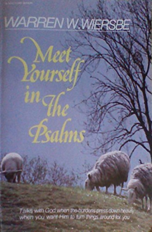 Book cover for "Meet Yourself in the Psalms Leaders Guide" by Warren W Wiersbe