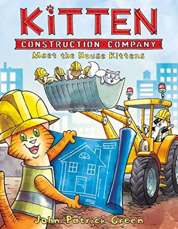 Book cover for "Meet the House Kittens" by John Patrick Green