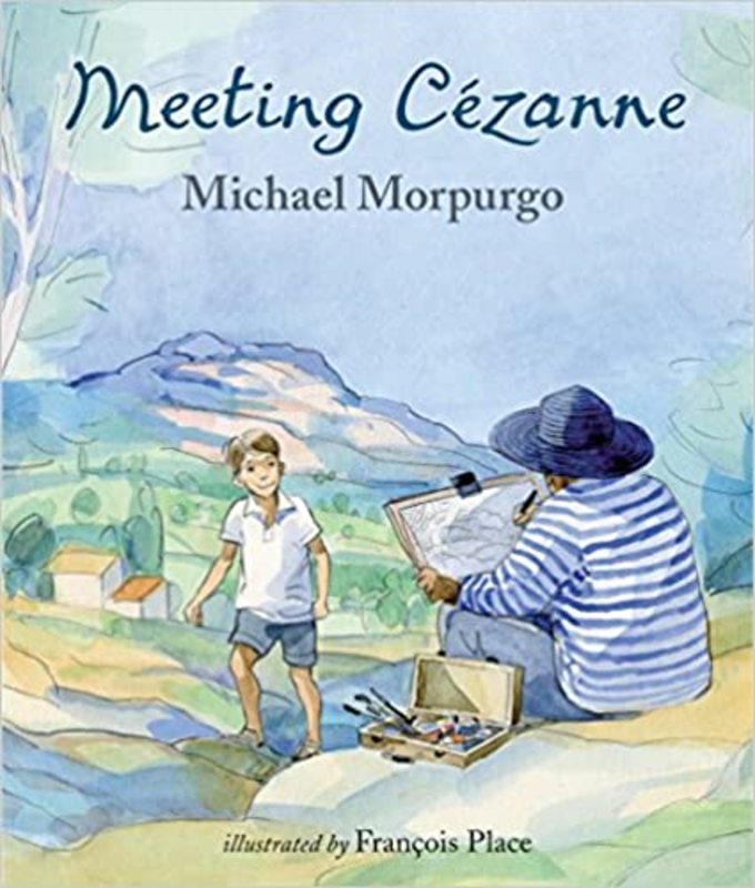 Book cover for "Meeting Cezanne" by Michael Morpurgo