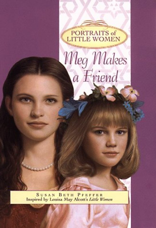 Book cover for "Meg Makes a Friend" by Susan Beth Pfeffer