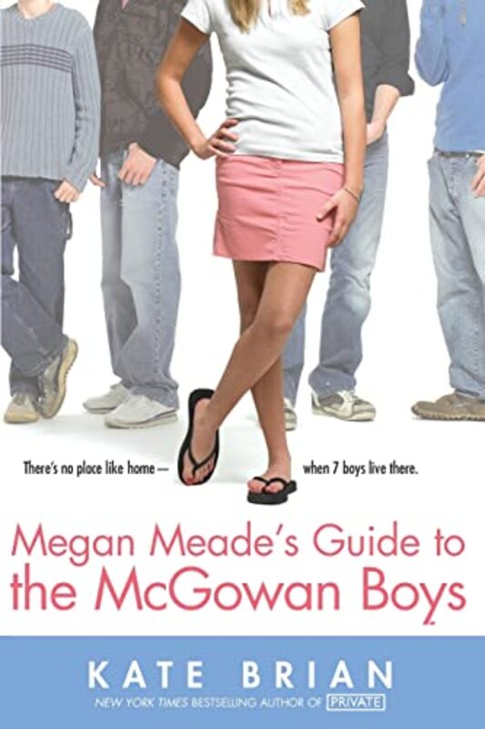 Book cover for "Megan Meade's Guide to the McGowan Boys" by Kieran Scott