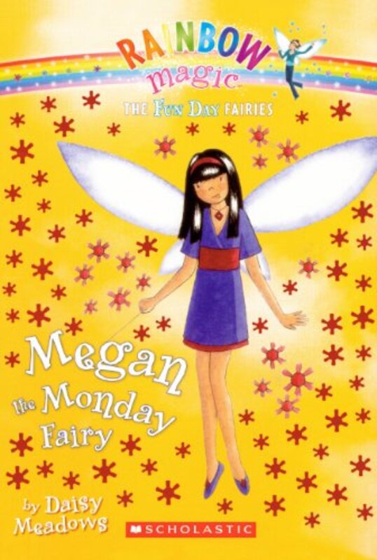 Book cover for "Megan The Monday Fairy" by Daisy Meadows