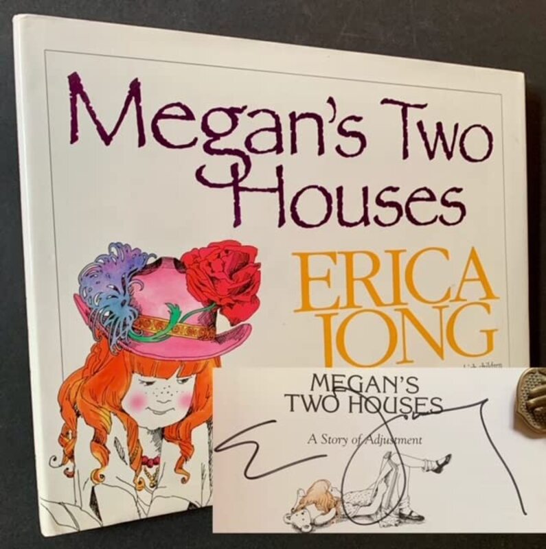 Book cover for "Megan's Two Houses" by Erica Jong