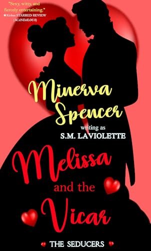 Book cover for "Melissa and The Vicar" by Minerva Spencer