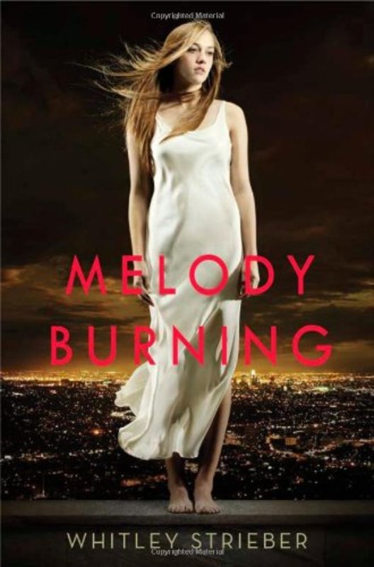 Book cover for "Melody Burning" by Whitley Strieber
