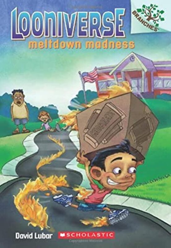 Book cover for "Meltdown Madness" by David Lubar