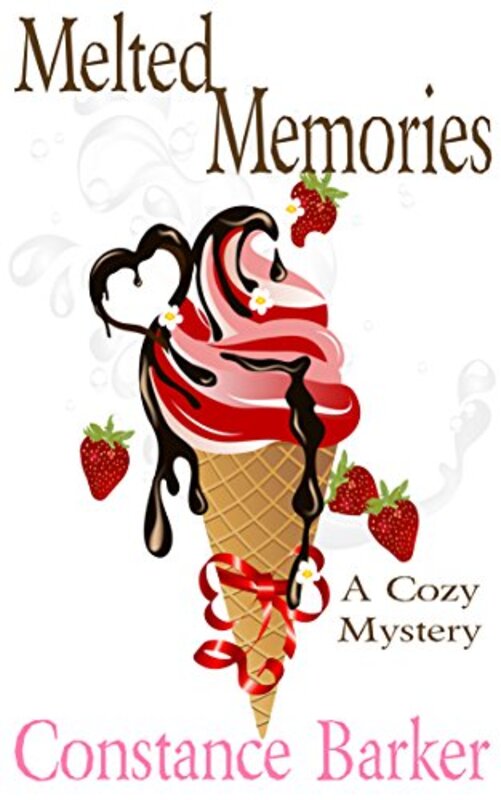 Book cover for "Melted Memories" by Constance Barker