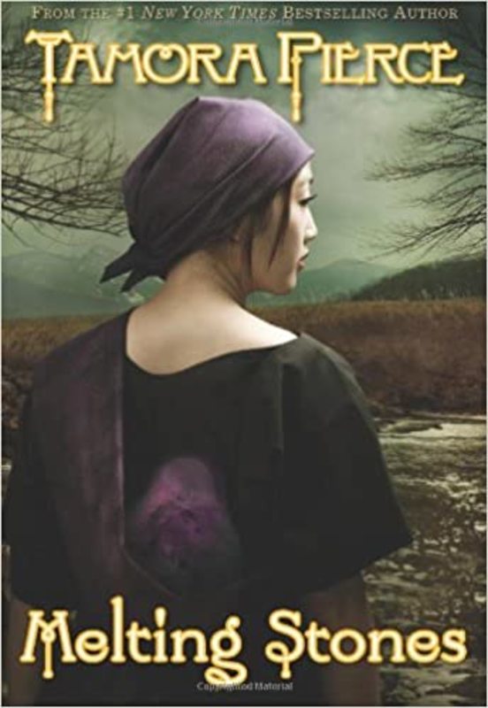 Book cover for "Melting Stones" by Tamora Pierce