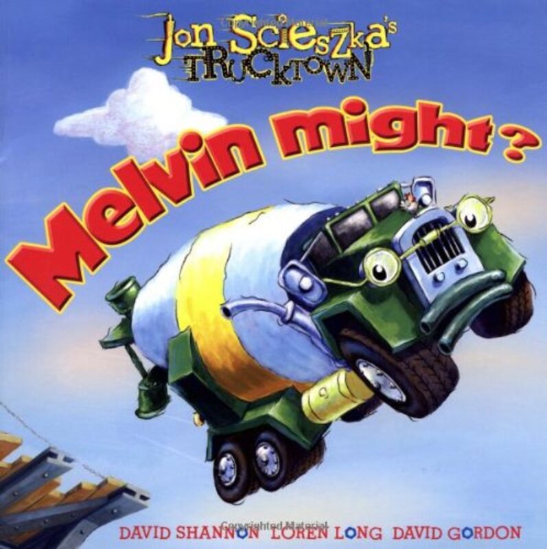 Book cover for "Melvin Might?" by Jon Scieszka