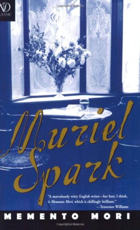 Book cover for "Memento Mori" by Muriel Spark