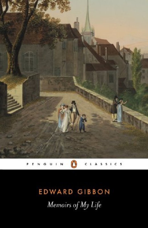 Book cover for "Memoirs of My Life" by Edward Gibbon