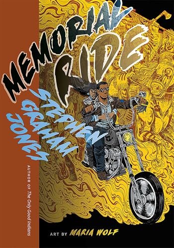 Book cover for "Memorial Ride" by Stephen Graham Jones