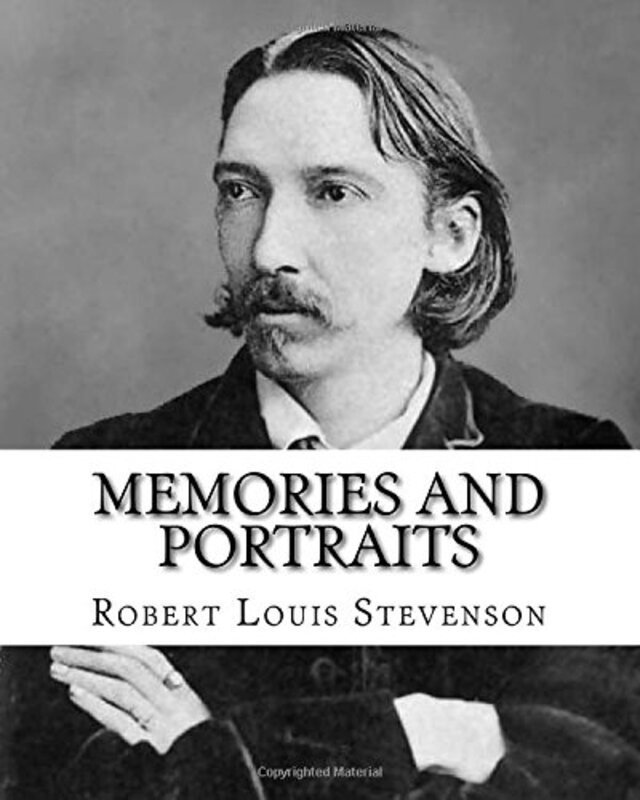 Book cover for "Memories and Portraits" by Robert Louis Stevenson